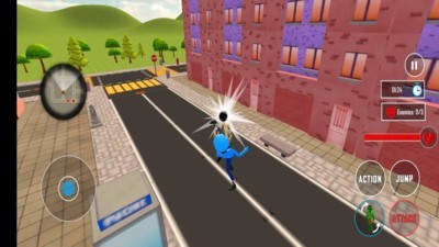 城市火柴人英雄