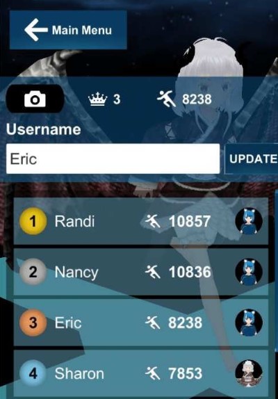 在黑暗中奔跑的女孩