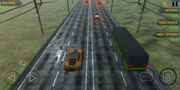 穿越现实的汽车