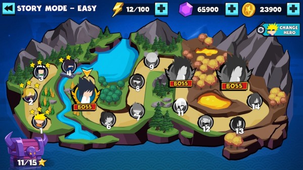 火柴人棒忍格斗