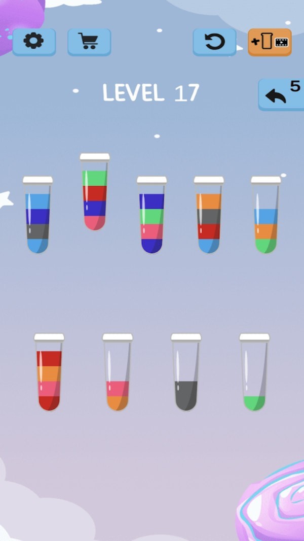 水彩排序拼图免费版