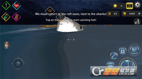 木筏求生海洋模拟