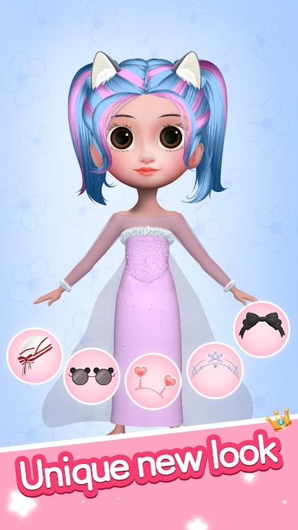 美女的舞会装扮