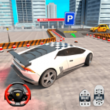 现代汽车驾驶停车处3d