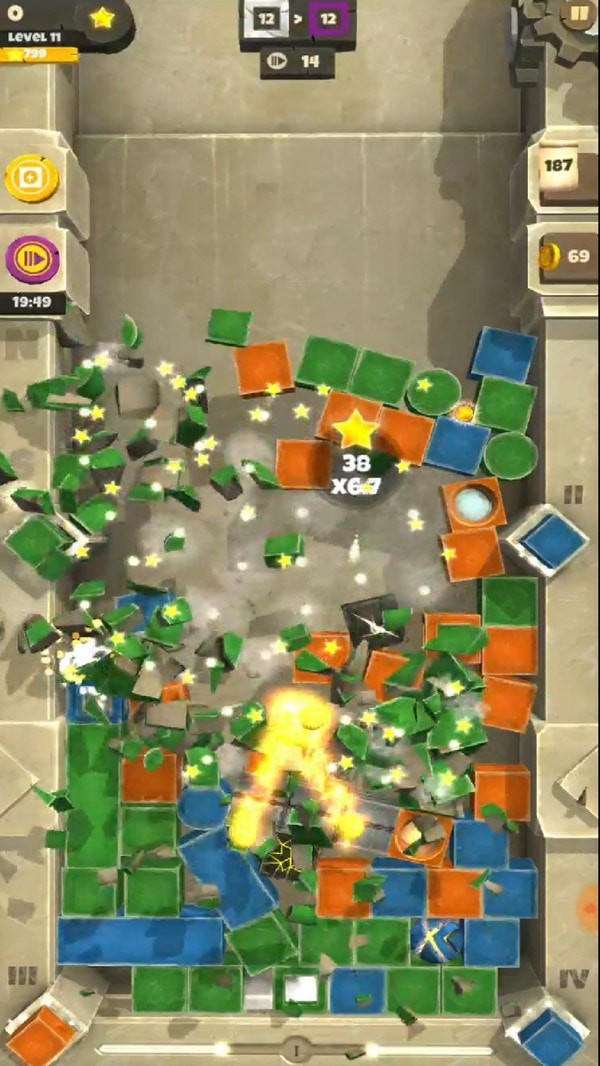 粉碎更多块无限星星版