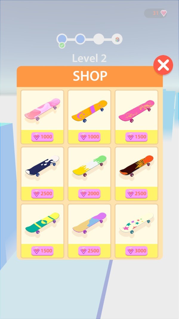 滑板冲冲冲红包版