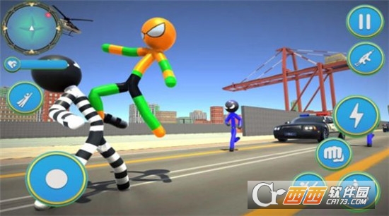 蜘蛛火柴人犯罪城