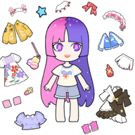 潮玩扭蛋收藏家女生装扮游戏