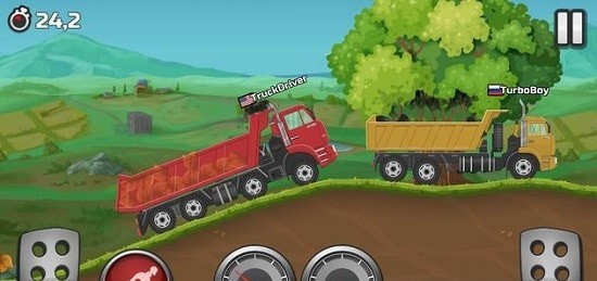 卡车赛车越野爬坡