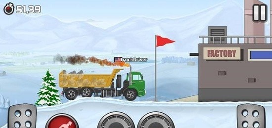 卡车赛车越野爬坡