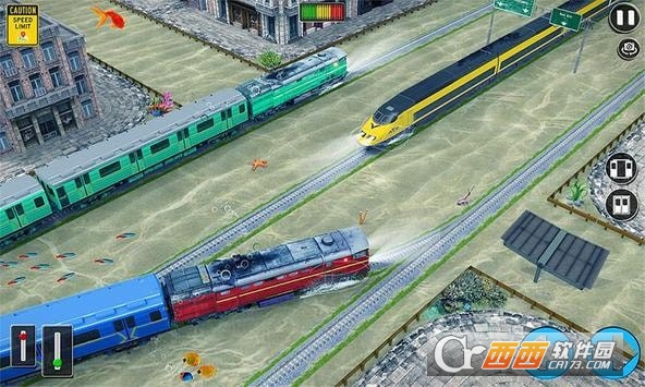 水冲浪子弹头火车Water Bullet Train Simulator