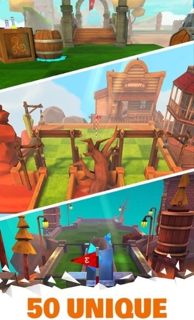 迷你高尔夫之旅无限金币版