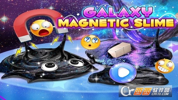 磁铁粘液模拟器