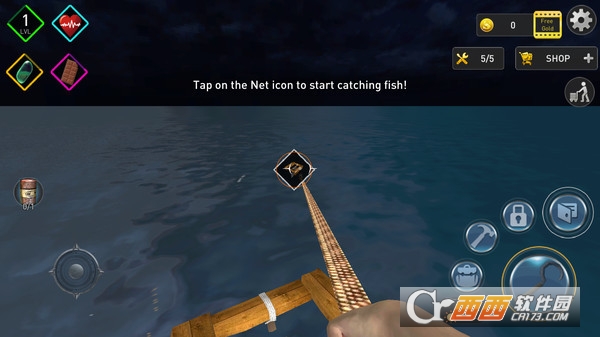 木筏求生海洋模拟