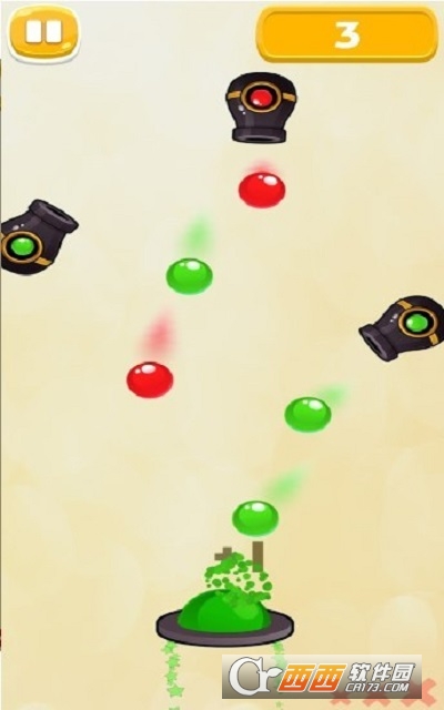 果冻球大炮游戏