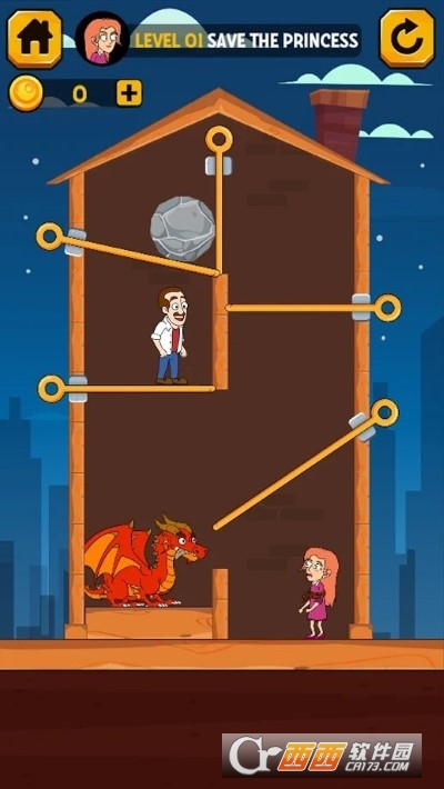 别针将他拉出无限金币