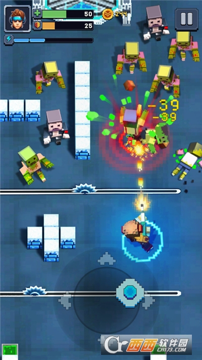 方块人大战僵尸手游