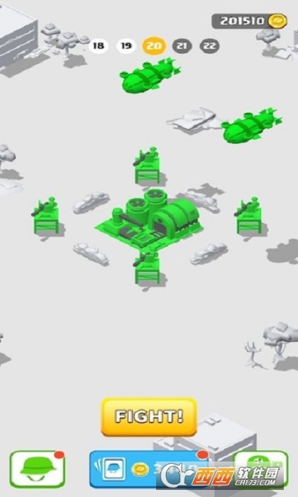 玩具军平局防御