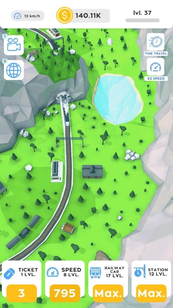 空闲火车铁路中文版