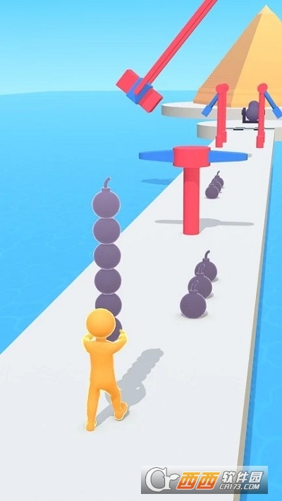 发射炸毁城堡游戏