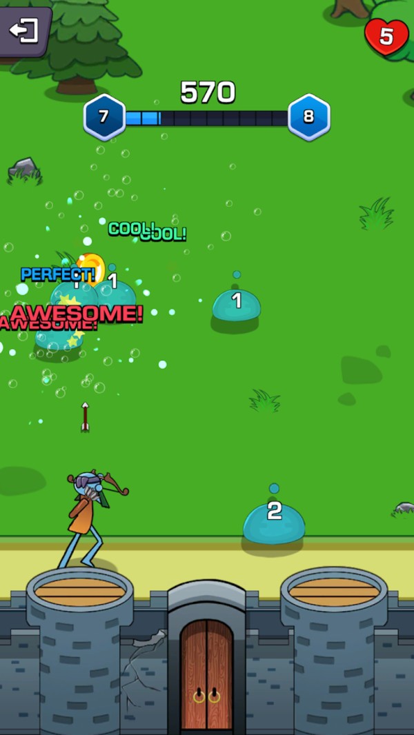 火柴人弓箭守城战