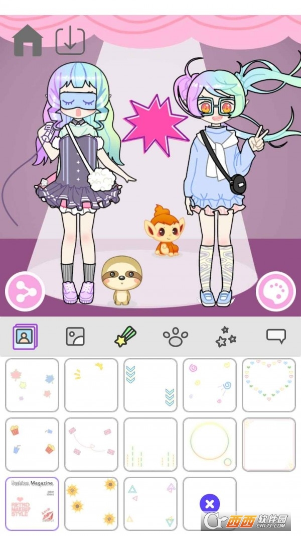 粉彩萌拼女孩安卓版