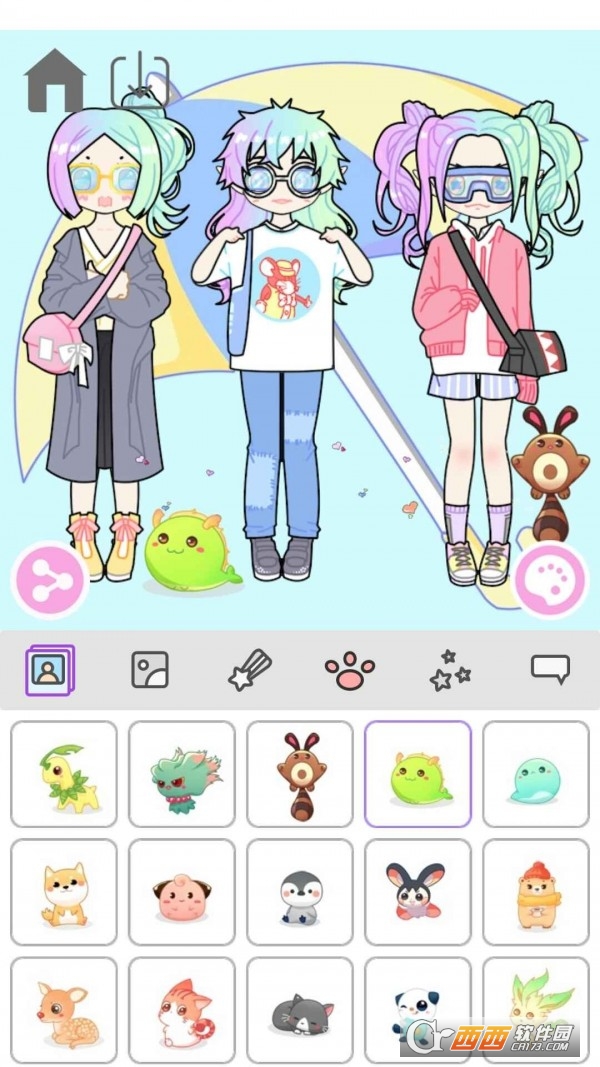 粉彩萌拼女孩安卓版