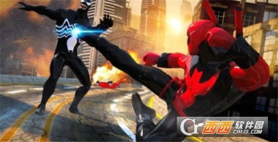 黄蜘蛛英雄vs毒液中文版