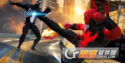 黄蜘蛛英雄vs毒液游戏