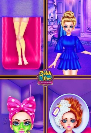 姐妹花选美争夺