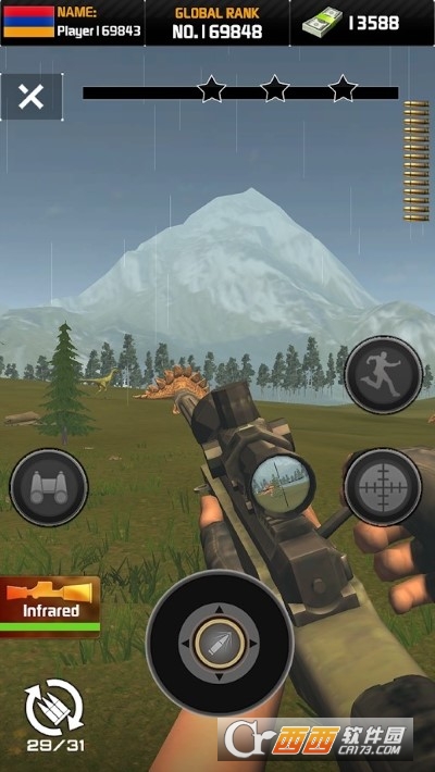 野生猎人猎杀恐龙