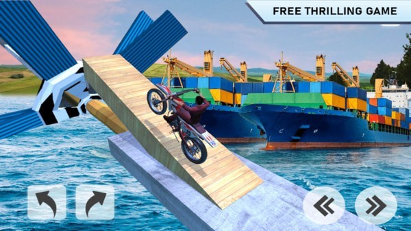 斜坡自行车特技免费版