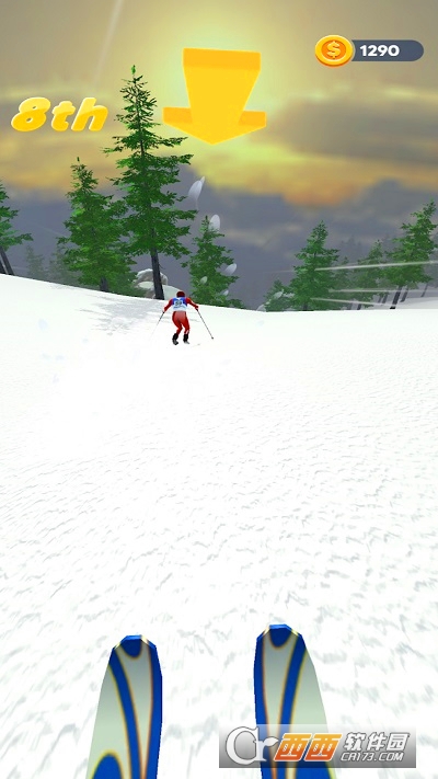 疯狂自行车滑雪版手机版