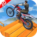 斜坡自行车特技免费版