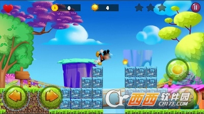 米奇冒险骑士游戏