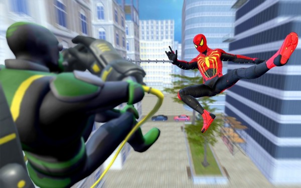 蜘蛛英雄战斗斯特兰