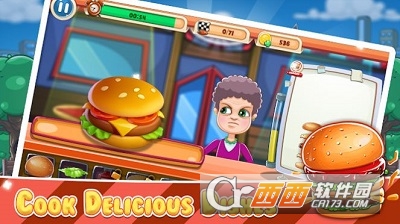 可口的汉堡店游戏