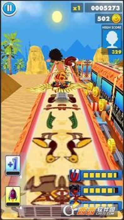 卢克索地铁跑酷