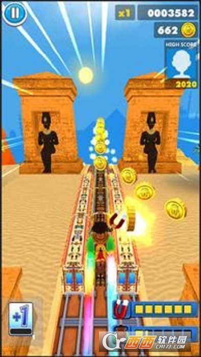 卢克索地铁跑酷