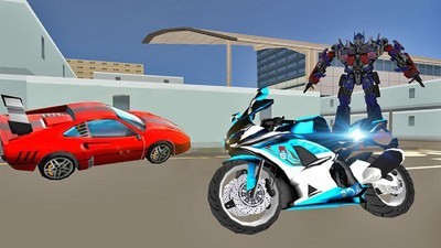 警察机器人战斗