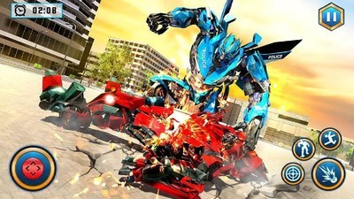 警察机器人追捕行动