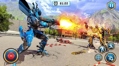 警察机器人追捕行动