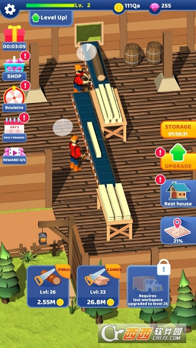 伐木厂大亨无限金币免广告