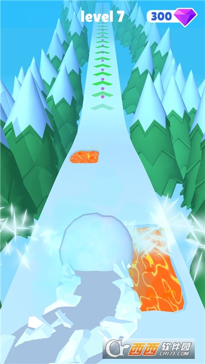 雪球滚滚无限钻石版