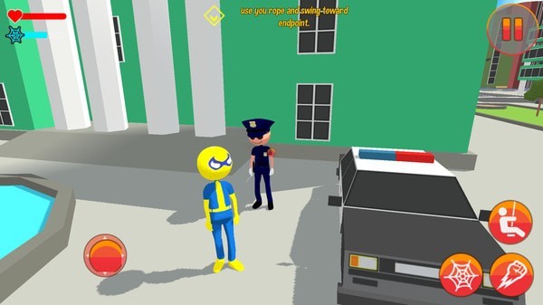 绳索火柴人英雄