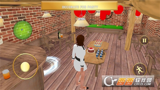 女服务员模拟器