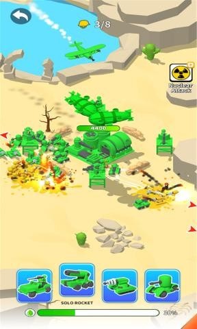 涂鸦玩具兵无限金币版