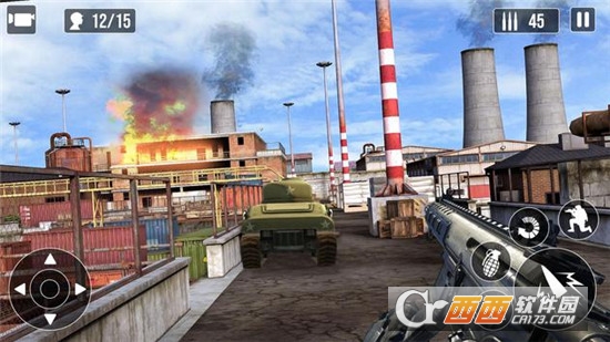 恐怖份子搏斗射击