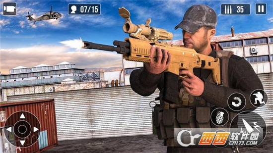 恐怖份子搏斗射击