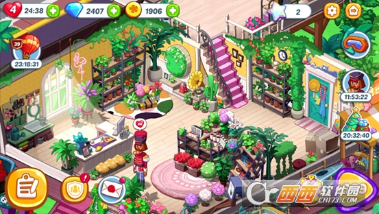 花儿爱消除破解版无限金币版